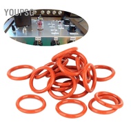 Youpsg Silicone Tube Damper Rings  20pcs Compatible with 12AX7 12AU7 12AT7 12BH7 EL84 Enhances Vibra