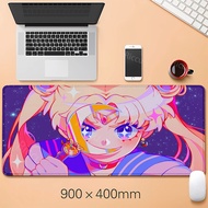 Anime Sailor Moon Mouse Pad Trò chơi Bàn phím Phụ kiện Chuột Pad HD In XXL Kích thước kawaii Cô gái