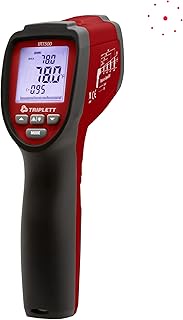 Triplett IRT500 20:1 Non-Contact IR Thermometer with Type K, Circular Laser, and High/Low Temp Alarm