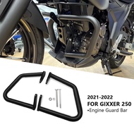 For GIXXER 250 2021-2022 Accessories Motorcycle Guard Bar Anti-drop Bar Bumper Motorcycle Engine Lower Guard Plate gixxer 250