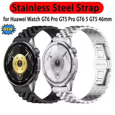 22mm Metal Strap for Huawei Watch GT6 Pro GT5 Pro GT6 5 GT5 46mm Bracelet Watchband Huawei Watch 4 3