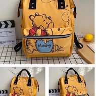 Anello winnie the pooh backpack diaper bag children's school bag large travel bag homecoming bag win