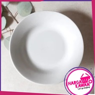 Piring Makan Hotel Keramik Ukuran 235cm exclusive tebal packing sudah termasuk bouble wrap dan kardu