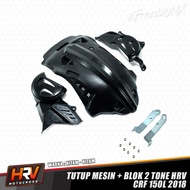 Engine Protector And Block Hrv Crf 150l Engine Guard Engine Guard Plus Block Hrv Crf 150 L 2018 2 Tone