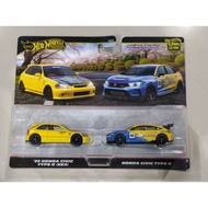 Hot Wheels Car Culture Twinpack Honda EK9 + Honda Civic TYPE R
