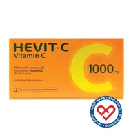 Kalbe Hevit-C 1000mg 100 Tablets Vitamin C Antioxidant Endurance Supplement
