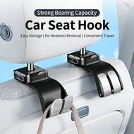 Toyota GR Series Car Seat Hooks, Soft Padded Backseat Organizer Hooks for GR86, Yaris, Corolla, Supr