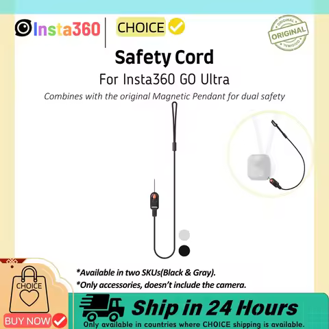 Insta360 GO Ultra Quick Release Safty Cord Buckle-design Lanyard Necklace For Insta 360 GO Ultra Ori