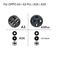 For OPPO A3 Replacement Back Rear Camera Lens Glass For OPPO A 3 Pro A3X A3 active Glass lens Parts