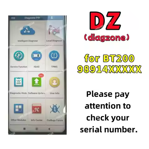 DiagZone Pro Activation 98914 For BT200 Diagzone Pro Software Open Software Subscription 98914 1Year