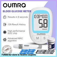 OUMRQ Glucose Meter Complete Set Glucometer with 50PCS Blood Glucose Test Strip & Lancet Diabetic Bl