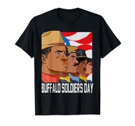 National Buffalo Soldiers Day July 28th Patriotic Gift T-Shirt