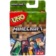 Genuine minecraft Uno playing cards
