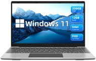 jumper Laptop 12GB RAM 256GB SSD, Quad Core Celeron J4105(up to 2.5GHz), 14 Inch 1080p Display, PC C