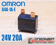 (มีตัวเลือก)[RLY] Omron Relay 12V หรือ 24V 20A(G4A-1A-E)