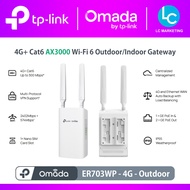 TP-Link ER703WP-4G-Outdoor Omada 4G+ Cat6 AX3000 Wi-Fi 6 Outdoor/Indoor Gateway with Easy Deployment