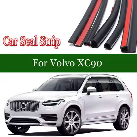 For Volvo XC90 Audi Q3 Q5 Car Door Edge Weatherstrip Car Seal Strips Pillar Noise Windproof Protecti
