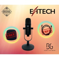 EZITECH USB Microphone, EZITECH Metal Condenser Recording Microphone for Laptop MAC or Windows (K-669B)