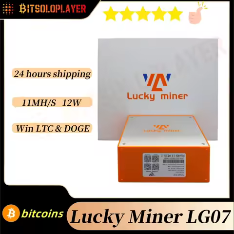 Lucky Miner LG07 bitcoins miner 11MH/s Asic LTC Miner Asik Mining Crypto Miners Solo Bitcoin DOGE Ho