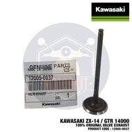 KAWASAKI ZX14 GTR 1400 100% ORIGINAL VALVE INTAKE VALVE EXHAUST EKZOS VALVE IN OUT 12004-0020 12005-