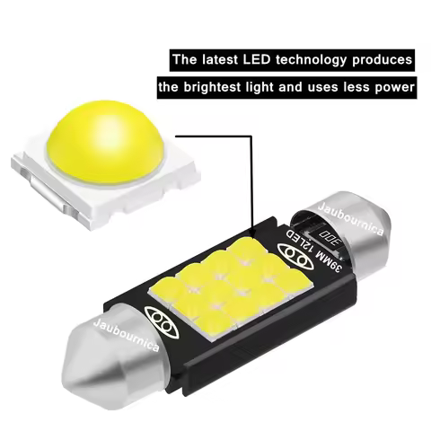 C5W LED Festoon Led Bulb 31mm 36mm 39mm 41mm C10W C3W Super Bright Car Dome Light Canbus Auto Interi