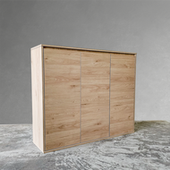 VHIVE Richmond 1.2m Shoe Cabinet - 120cm 3 Doors Big Storage Rack Cupboard Cabinet