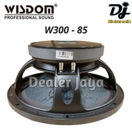 Ori Speaker Komponen Wisdom W300-85 / W 300 85 / W30085 - 12 Inch