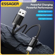 ESSAGER Universal USB Type C Data Cable PD Fast Charging Braided 60W - ES-X60