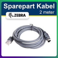 Zebra Sparepart Cable Scanner Barcode Symbol DS4608 PS2 RJ-45 Original