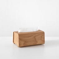 Tetrad 手工木製面紙盒 L | 白橡木