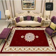 [HARGA BORONG] Karpet Baldu Murah Anti Slip Velvet Carpet Living Room Rug Karpet Ruang Tamu Viral (S