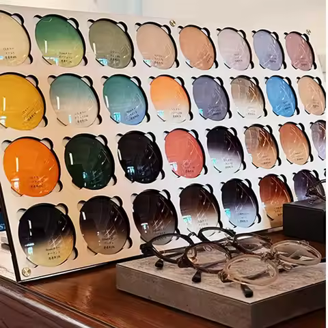 2pcs Prescription Polarized CR39 1.56 1.61 1.67 1.74 Aspheric Hand Made Sunglasses Lenses Myopia Pre