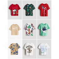 short sleeve t-shirt for big boys HM kid size 2-10 years old (Link 2)