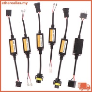 ES LED Canbus Decoder Car Headlights Error Free Resistor H1 H3 H4 H7 H9 H11 Adapter Warning Cancelle