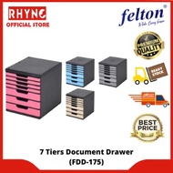 Felton 7 Tiers Document Drawer | A4 Drawer | Letter Case | File Document (FDD 175) [RANDOM COLOR]