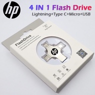 Hewlett-Packard 4 in 1 flash drive USB 3.0 Metal Memory Stick 1TB/512GB/256GB/128GB 64GB 32GB 16GB O