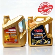 ORIGINAL TOYOTA GENUINE MOTOR OIL 5W-40/ 5W40 FULLY SYNTHETIC ENGINE OIL 4L