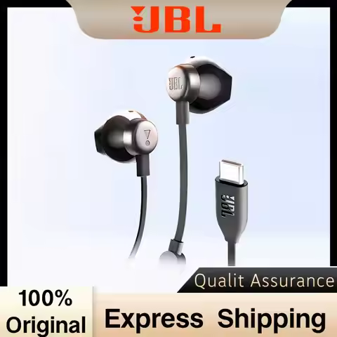 JBL TUNE 305C Type-C Wired Over-Ear Headphones Computer Headset Clear Call Compatible with USB-C Dev