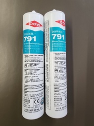 道康寧 DOWSIL 791 矽膠耐候膠 玻璃膠 淺灰色