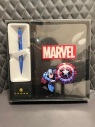 Cross Tech2-MARVEL  2016 Marvel紀念品 Marvel souvenir 美國隊長 原子筆記事本套裝2016版絕版 CROSS TECH2 MARVEL COLLECTIO
