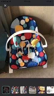 急清Fisher-Price 嬰兒安撫搖椅 附玩具