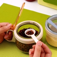 Glass spice box set kitchen seasoning spice bottle seasoning bottle box of spice jars Spice jar