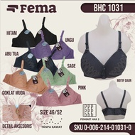 FEMA 1031 JUMBO BRUKAT BRA CUP D 3 HOOKS MEDIUM FOAM SIZE 46-52 BRA JUMBO BRA PLUS SIZE