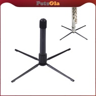 [PETSOLA] Foldable Flute Clarinet Stand Black for Flute Clarinet Parts Accessories