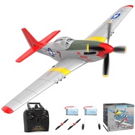 VOLANTEXRC RC Plane P51D Mustang RTF for Beginners, 2.4Ghz 4CH Remote Control Airplane Easy to Fly w