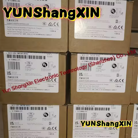 Original 6ED1052-1MD08-0BA2 12/24RCE con módulo de pantalla 12/24V CC/RELÉ 8 DI 4AI PLC
