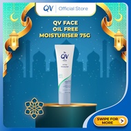 QV Face Oil Free Moisturiser 75g | Vitamin B3 | Pro-Vitamin B5 | Designed for Oily and Combination S