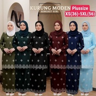 Baju kurung Moden songket printed plussize baju kurung songket besar baju kurung moden.