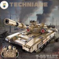 Đồ Chơi Lắp Ráp Kiểu LEGO Xe Tăng Chiến Đấu T90 Điều Khiển Từ Xa RC Model C61003RC Với 1700+ Mảnh Gh