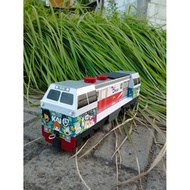 Livery CC206 Cartoon Friendship- Surabaya Wooden Train Miniature